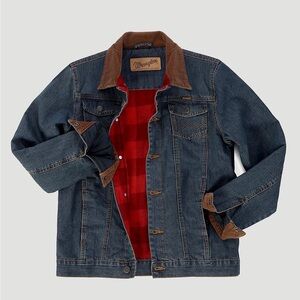 Boys Wrangler Blanket lined denim jacket, NWT, size S